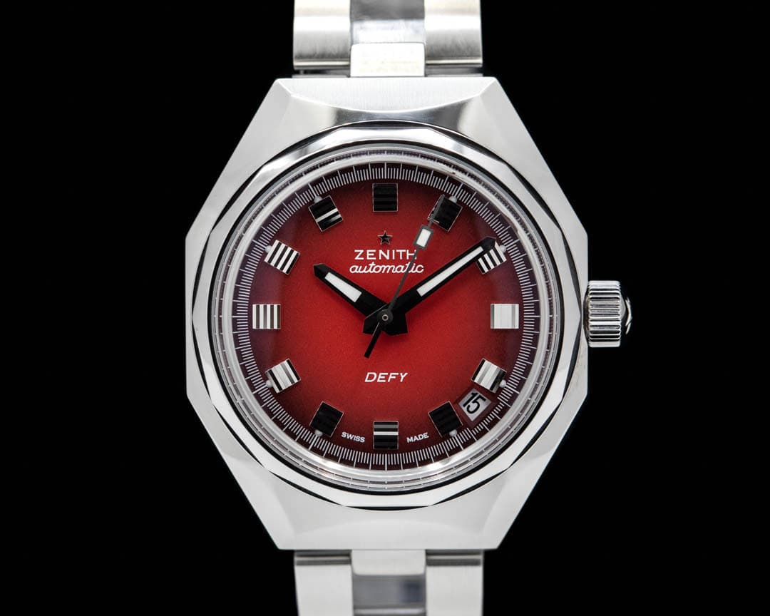 Zenith DEFY REVIVAL A3691 Red Dial SS / Bracelet