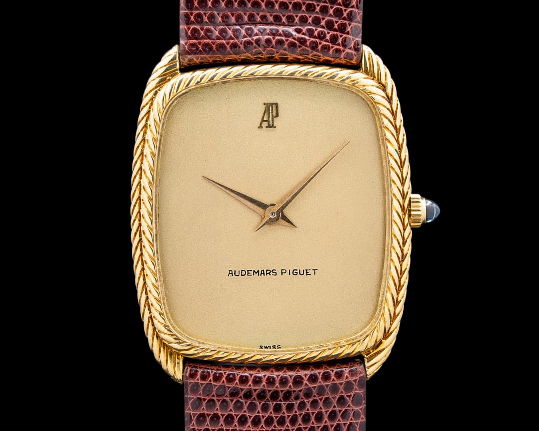 Audemars Piguet Vintage Ellipse 18K YG "Braided" Finish