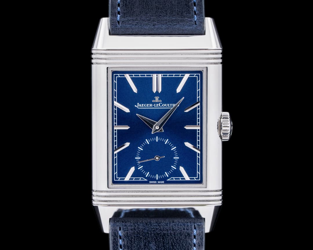 Jaeger LeCoultre Reverso Tribute Small Seconds Blue SS