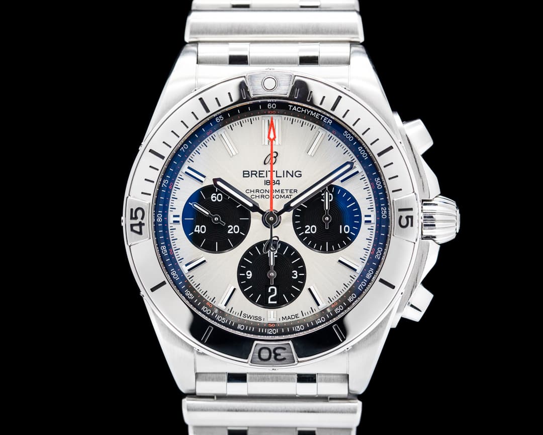 Breitling Chronomat B01 42mm SS Panda Dial