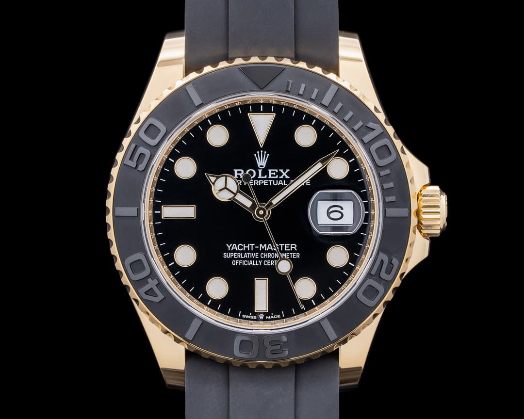Rolex Yacht Master 18K Yellow Gold / Rubber 42MM 2024