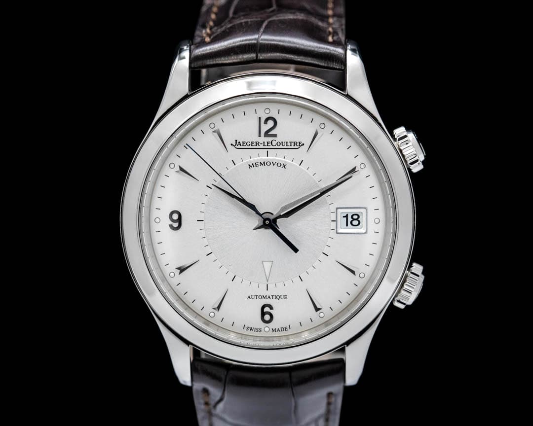 Jaeger LeCoultre Master Memovox SS Silver Dial