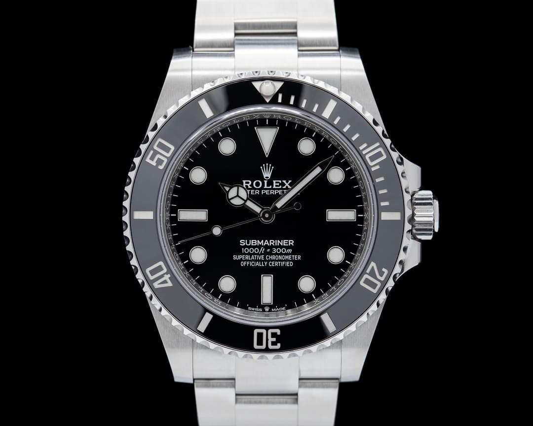 Rolex Submariner 124060 No Date Ceramic Bezel 41MM