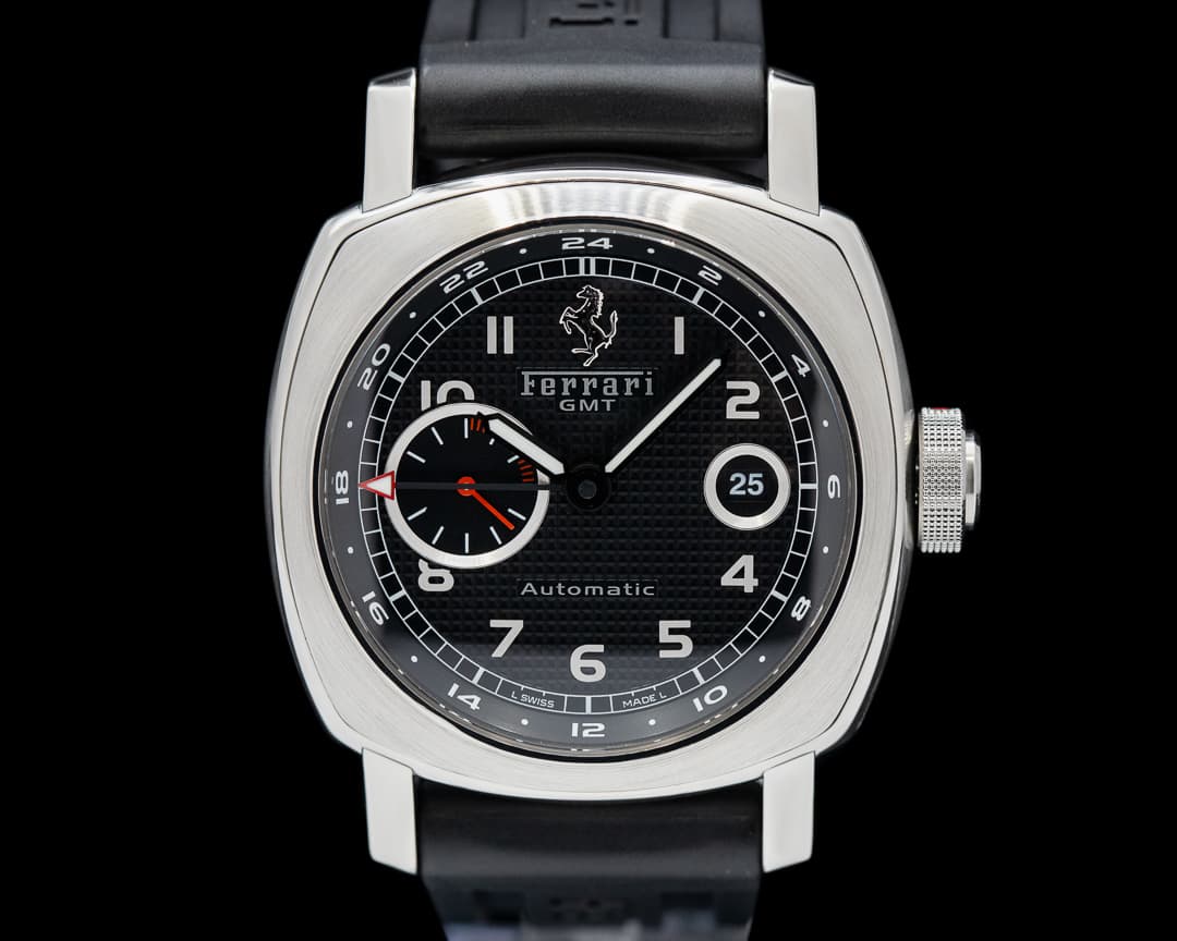 Panerai Ferrari Granturismo GMT Black Dial