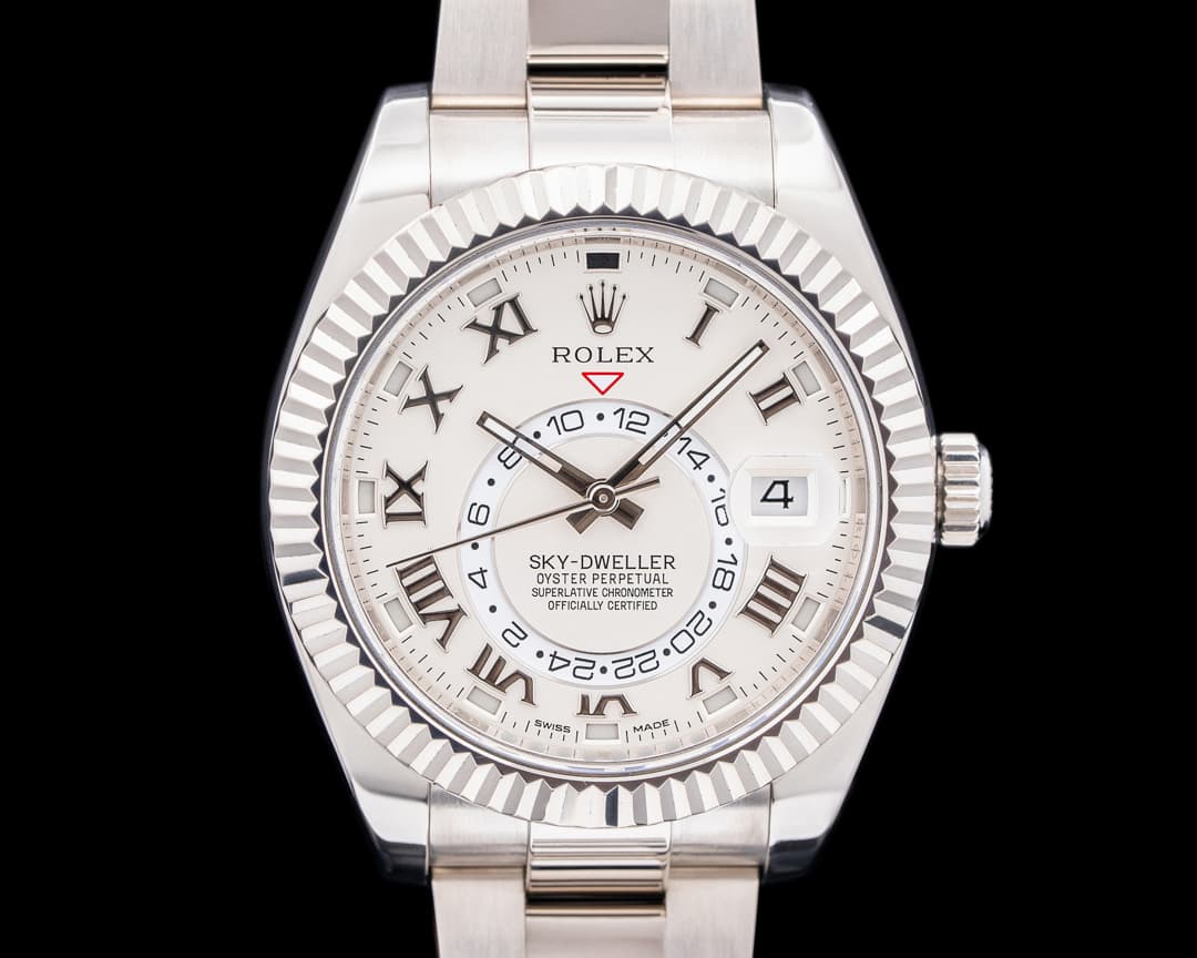 Rolex Sky Dweller 326939 18K White Gold / White Gold