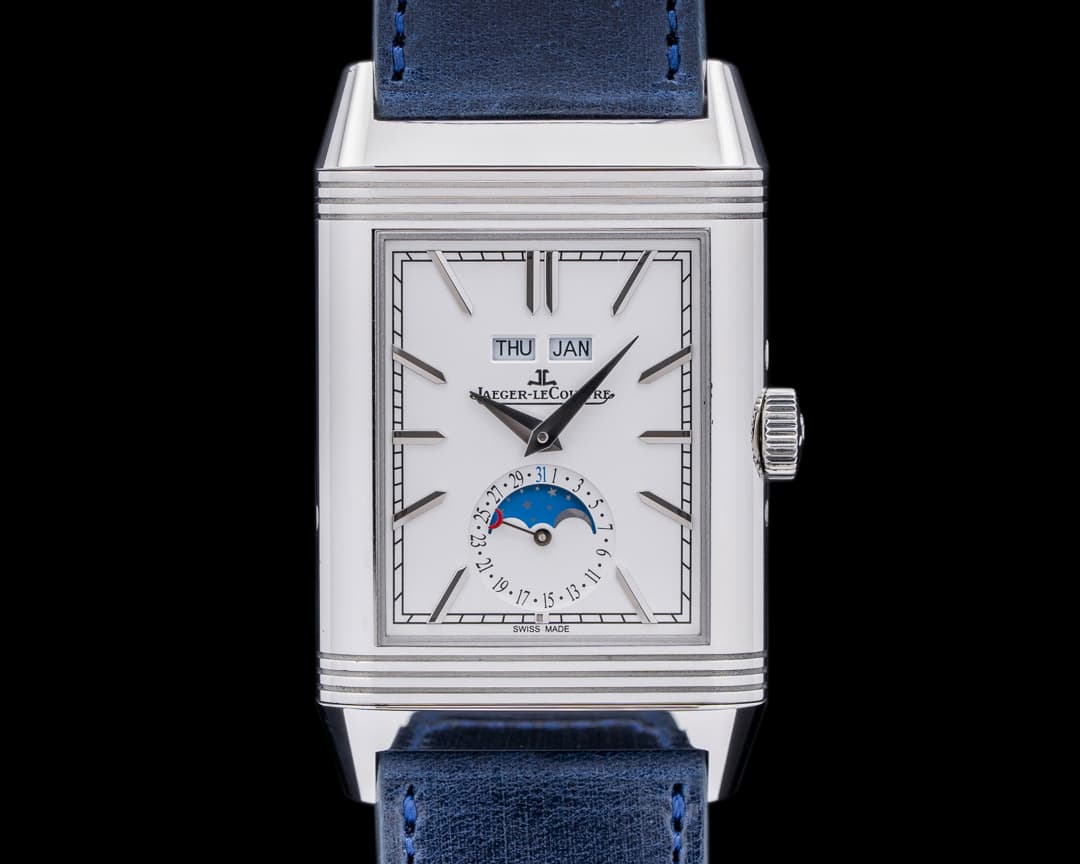 Jaeger LeCoultre Reverso Tribute Calendar Stainless Steel