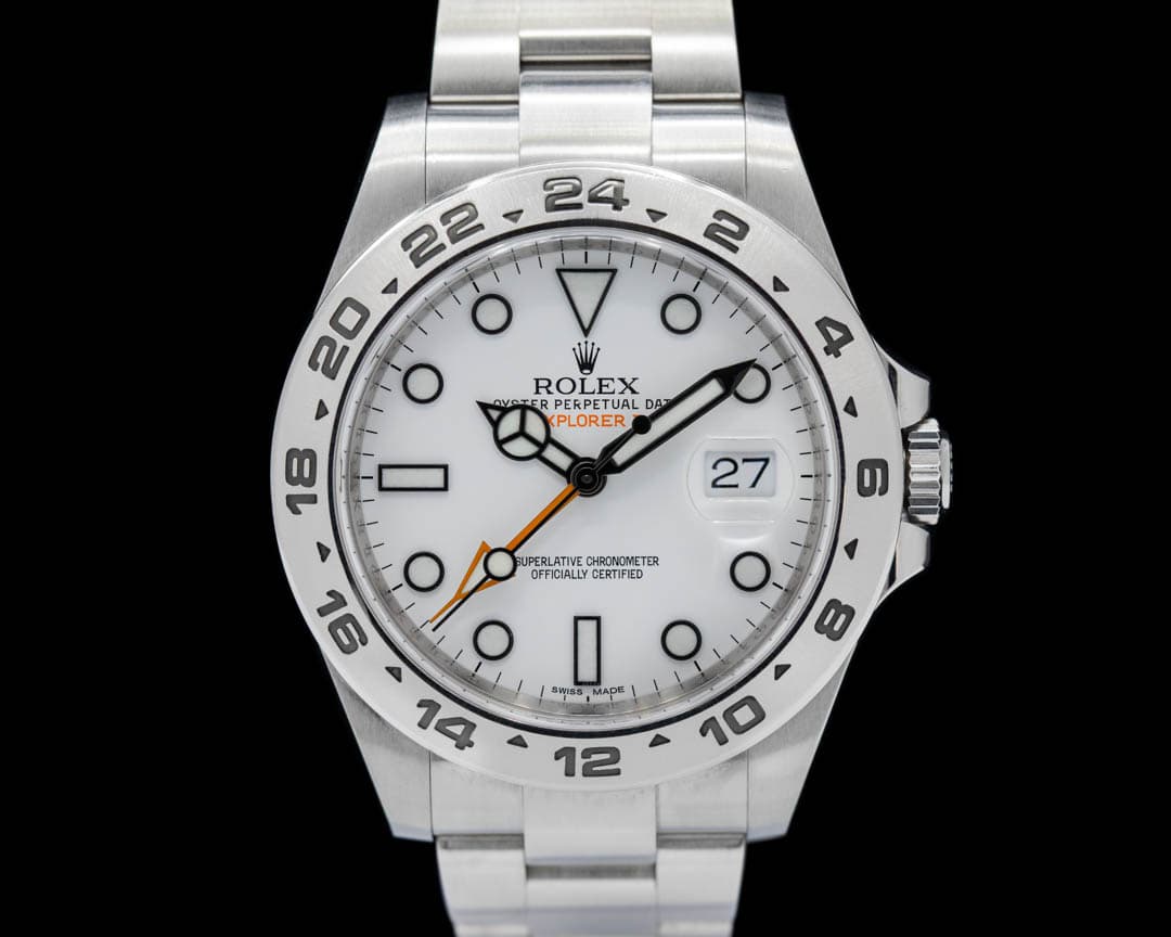 Rolex Explorer II White Dial 216570 SS