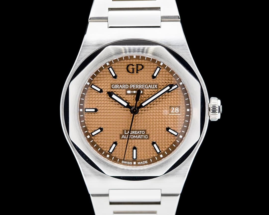 Girard Perregaux Laureato SS / SS 38mm Copper Dial