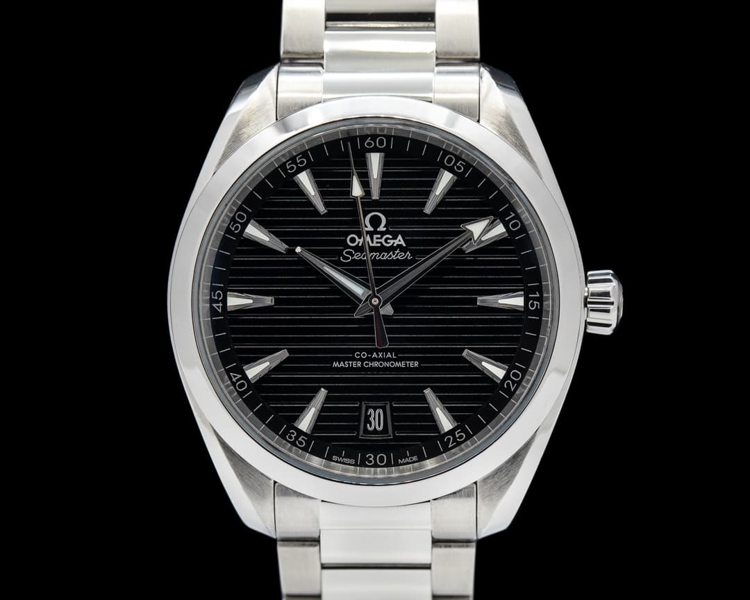 Omega Seamaster Aqua Terra Co-Axial Master Black Dial SS / SS 41mm