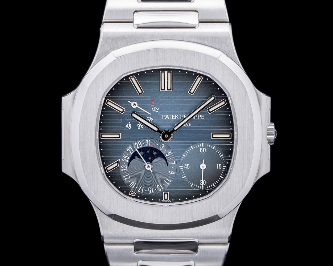 Patek Philippe Jumbo Nautilus 3712 1st Generation Moonphase Power Reserve