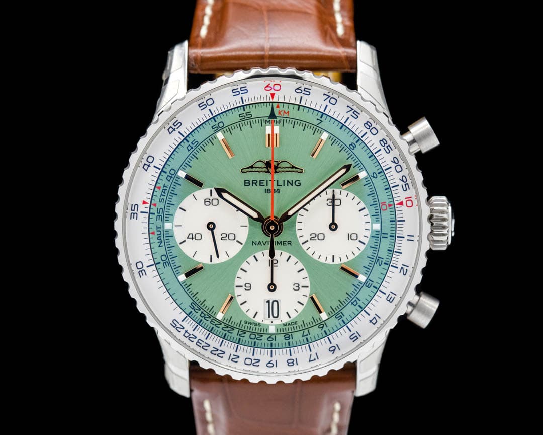 Breitling Navitimer B01 Chronograph 41 Green Dial