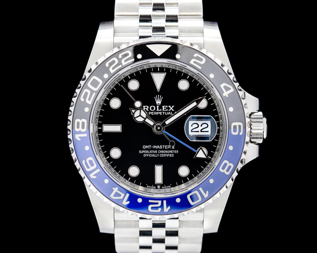 Rolex GMT Master II 126710BLNR Ceramic "Batman" SS / Jubilee