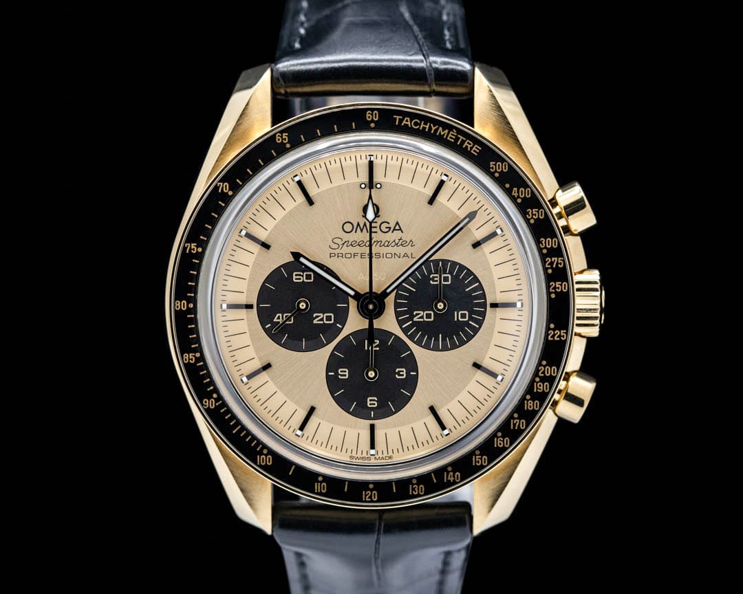 Omega Speedmaster Moonwatch Professional Moonshine Gold