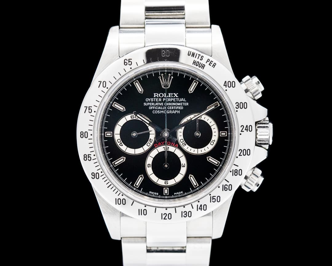 Rolex Daytona 16520 Black Dial SS FULL SET SHARP