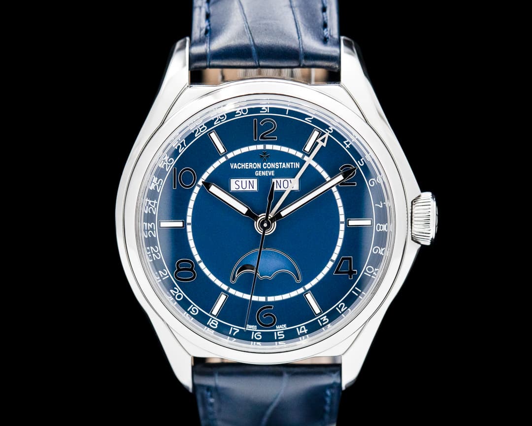 Vacheron Constantin Fiftysix Complete Calendar SS Blue Dial