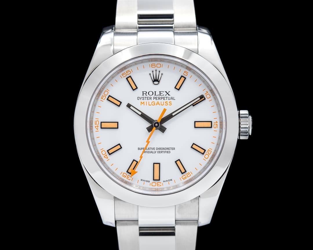 Rolex Milgauss 116400 White Dial