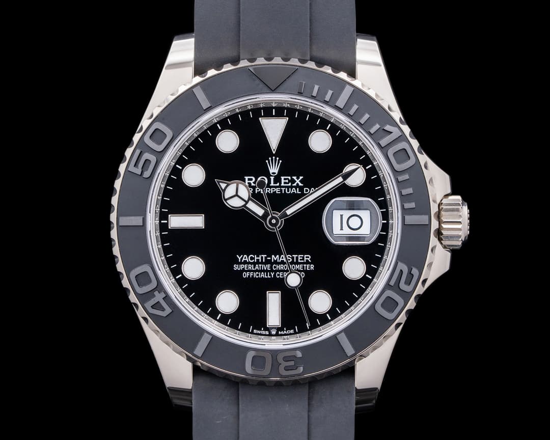 Rolex Yacht Master 226659 18K White Gold / Rubber 42MM
