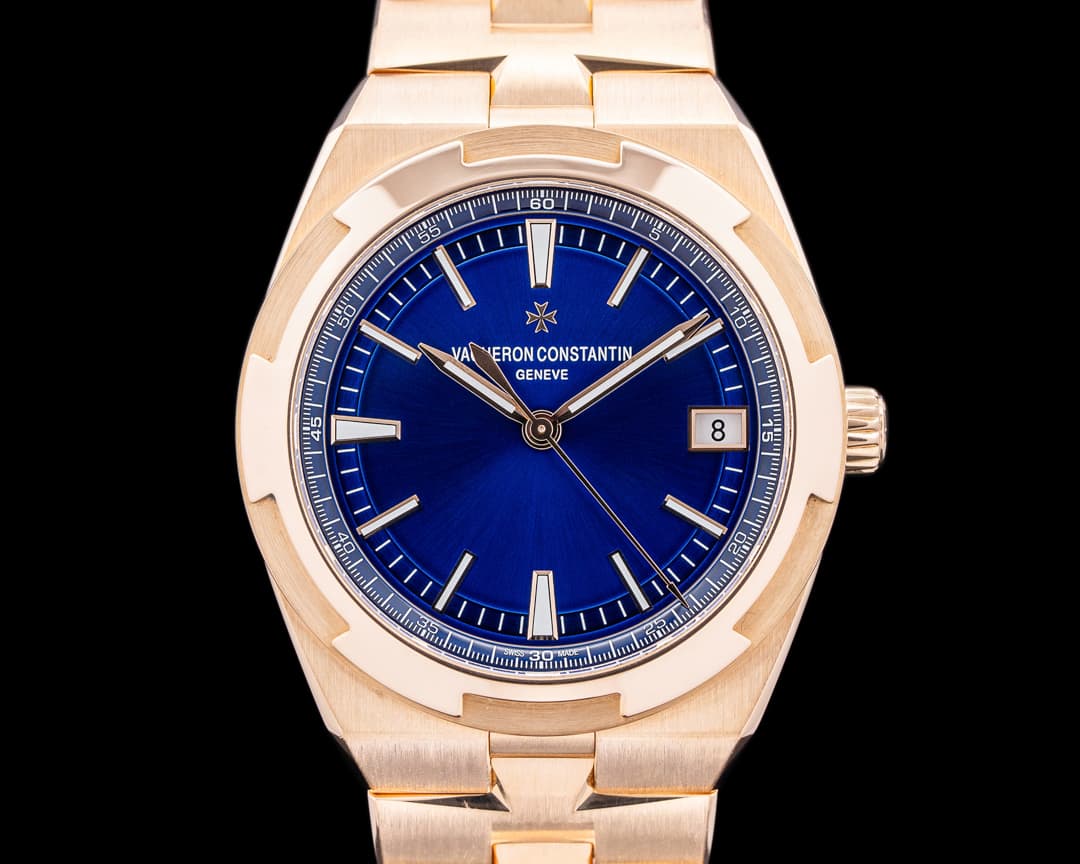 Vacheron Constantin Overseas Automatic 4500V/110R 41mm Blue Dial Rose Gold