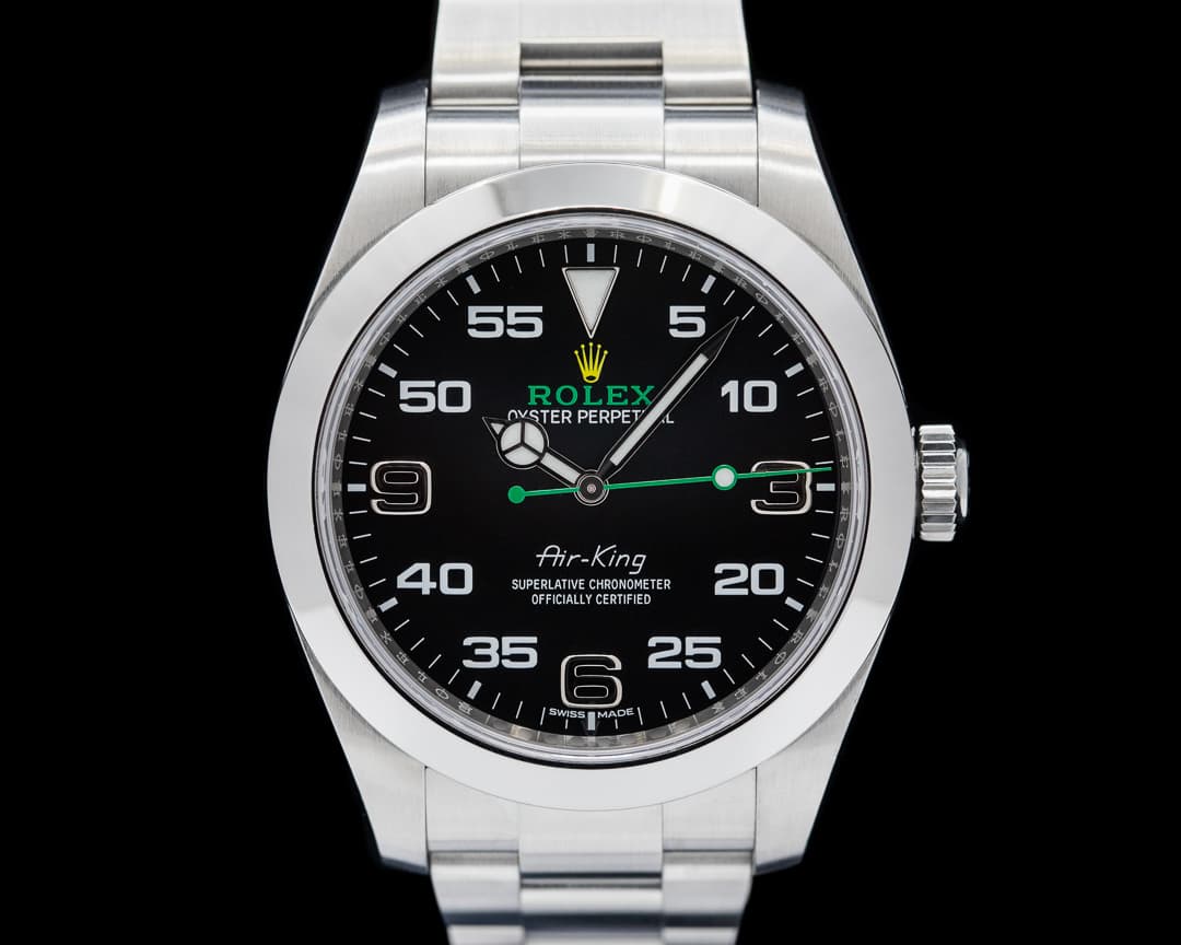 Rolex Air King 116900 Black Dial SS