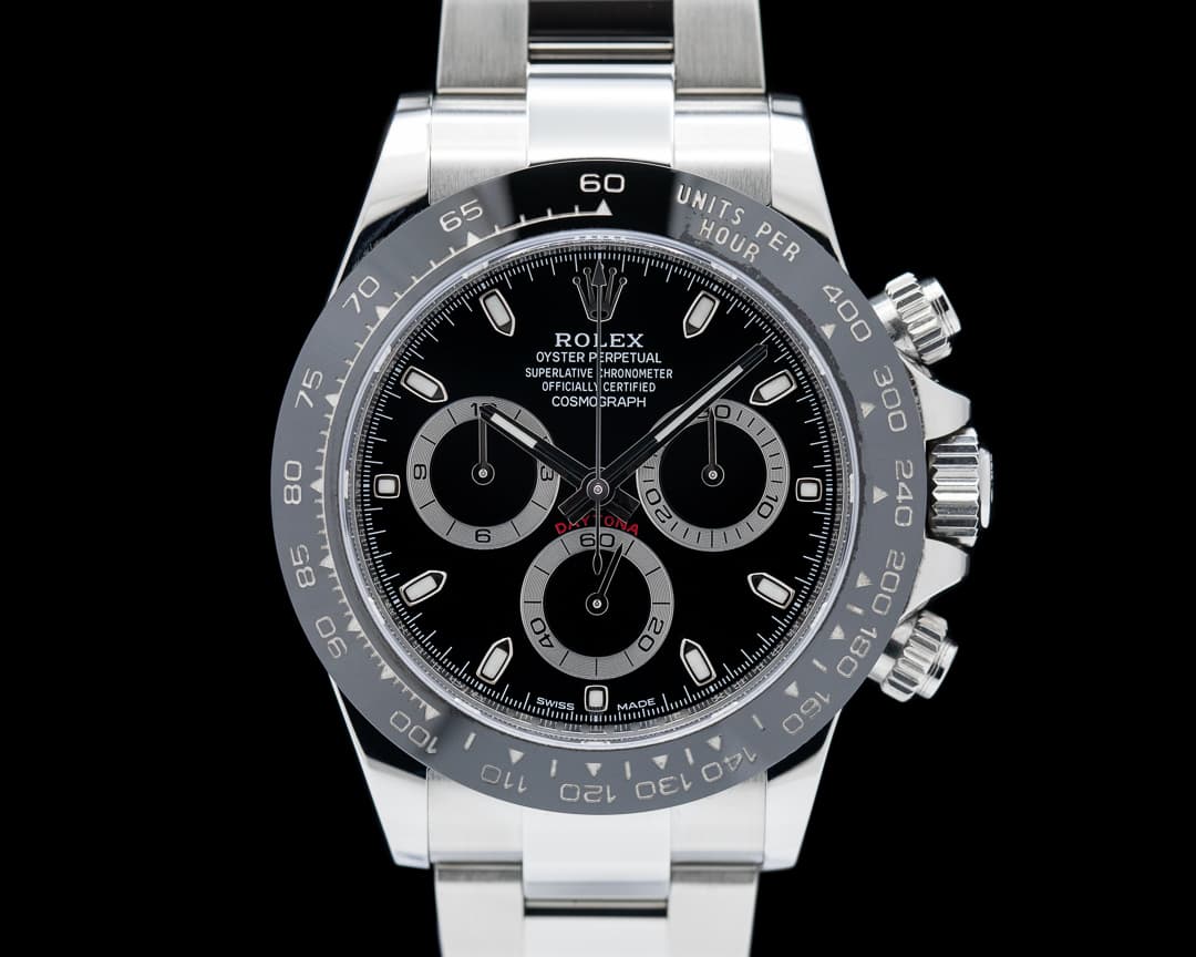 Rolex Daytona 116500 Ceramic Bezel SS / Black Dial