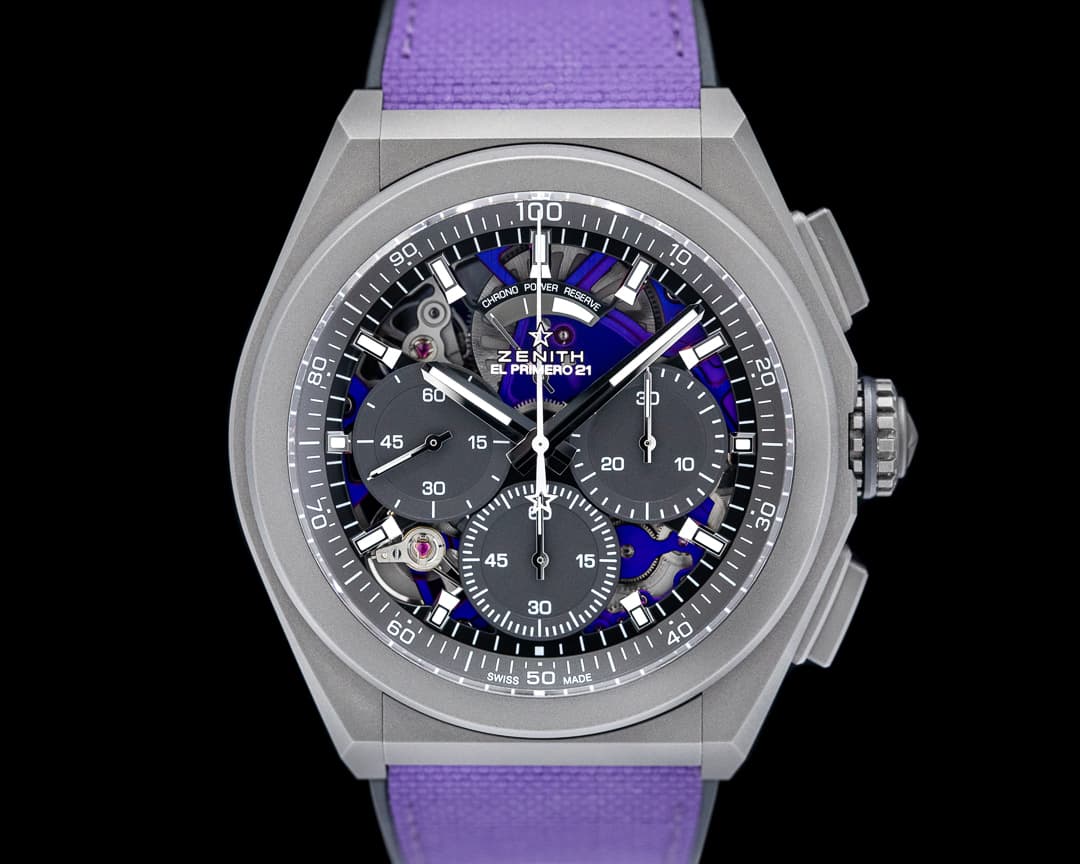 Zenith Defy El Primero Ultraviolet 21 Titanium