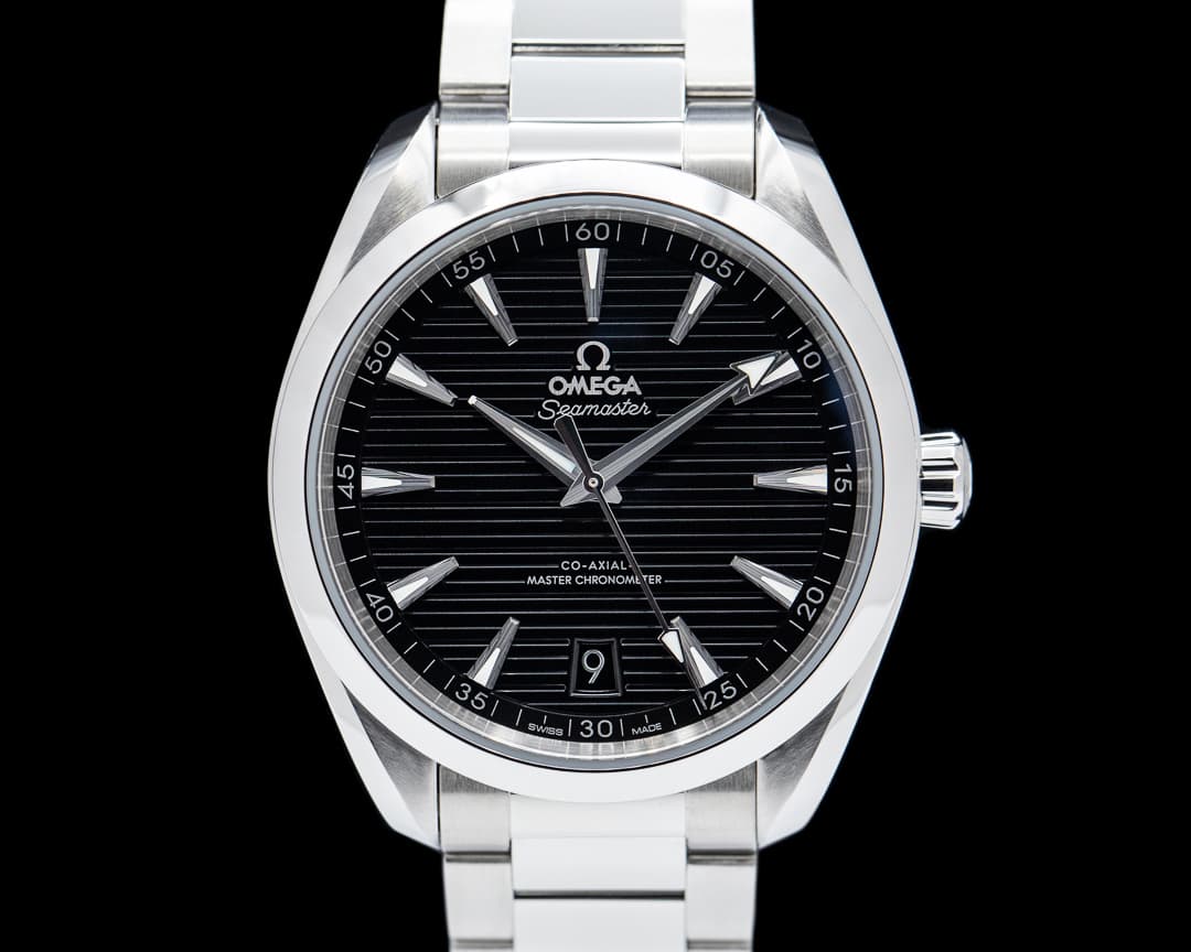 Omega Seamaster Aqua Terra Co-Axial Master Black Dial SS