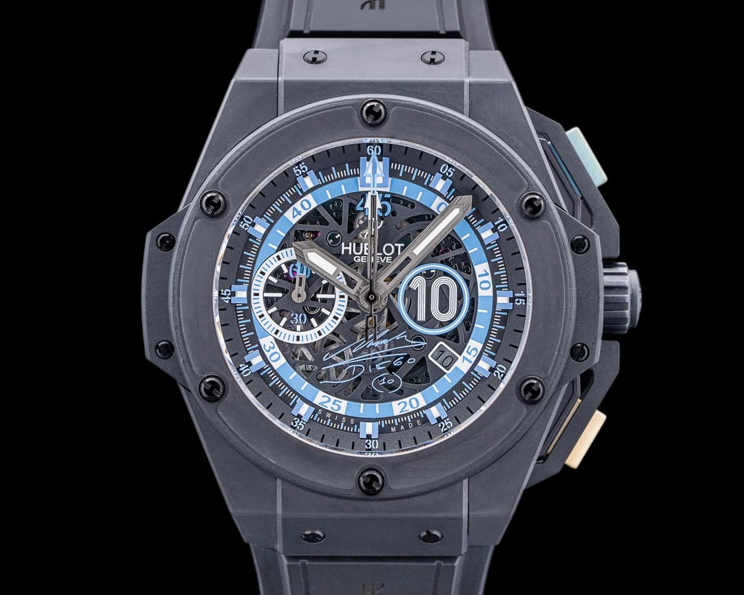 Hublot Big Bang "Diego Maradona" Black Ceramic LIMITED