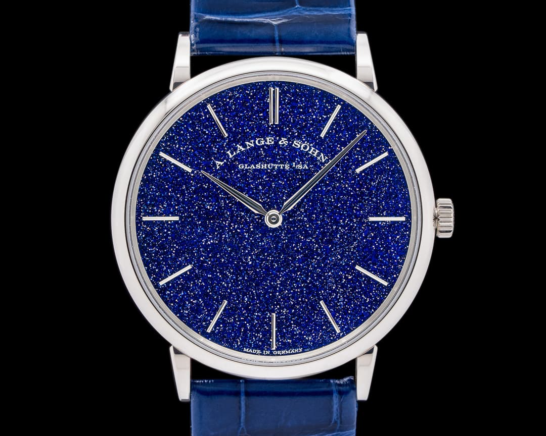 A. Lange and Sohne Saxonia Thin Manual Wind White Gold-Flux Dial 2024