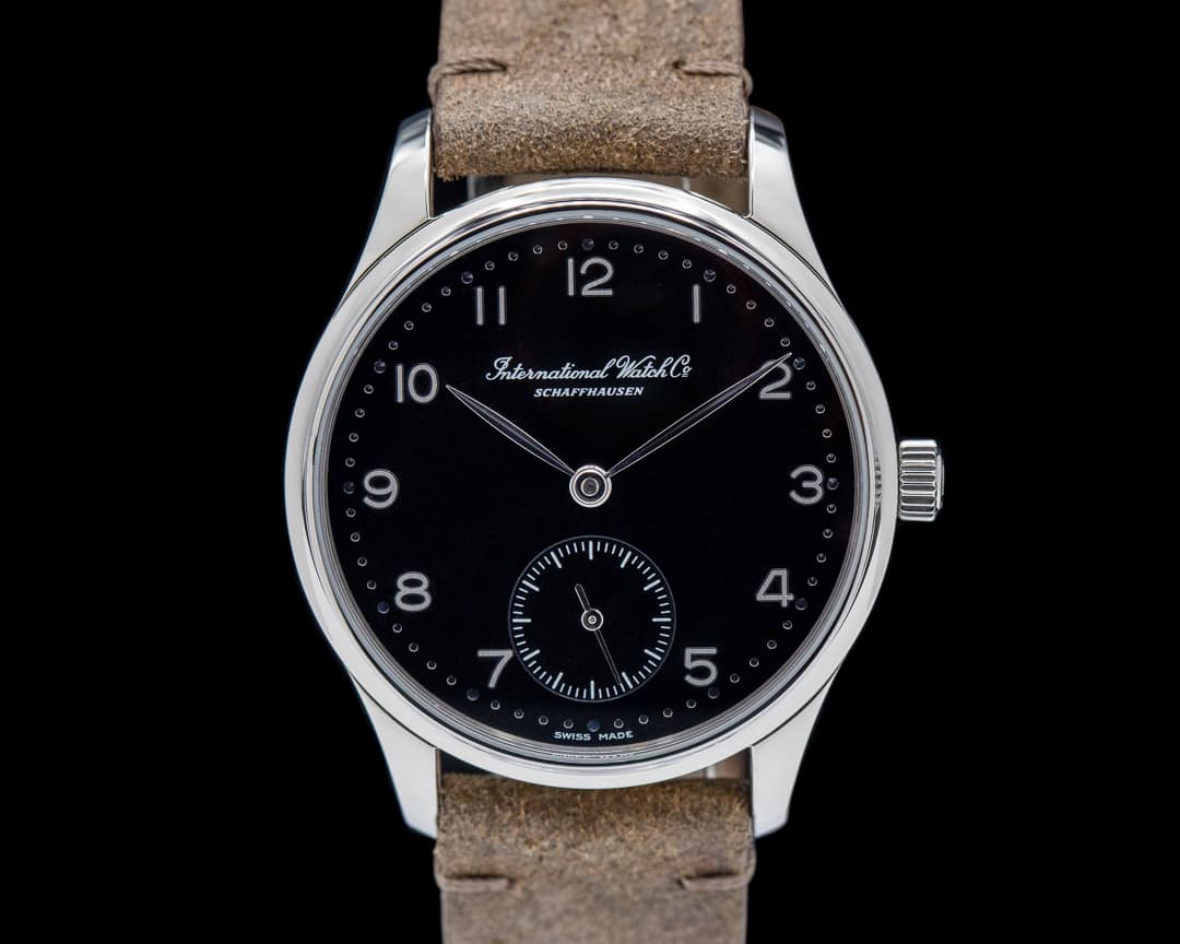 IWC Portuguese 3531 Black Dial RARE