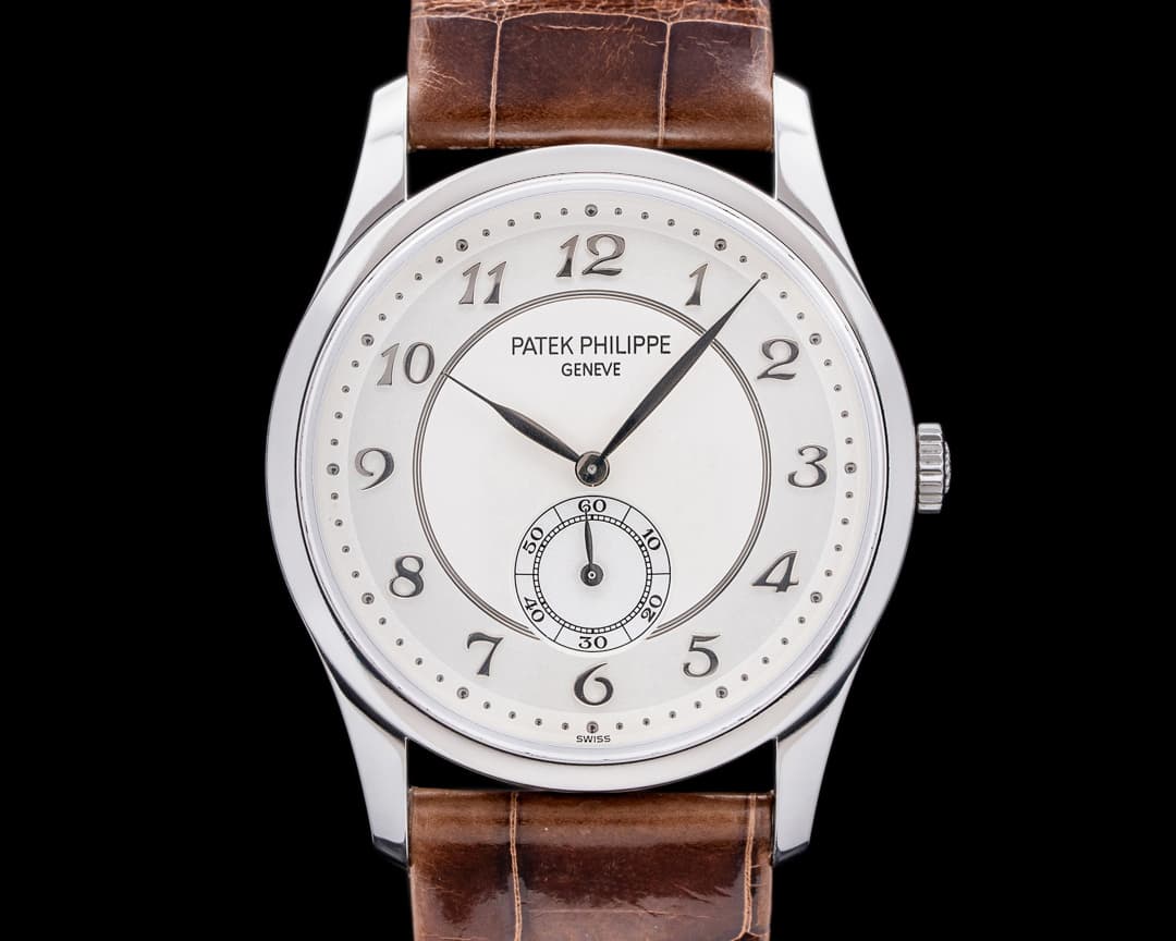 Patek Philippe Calatrava Platinum 5196P Silver Dial Breguet Numerals