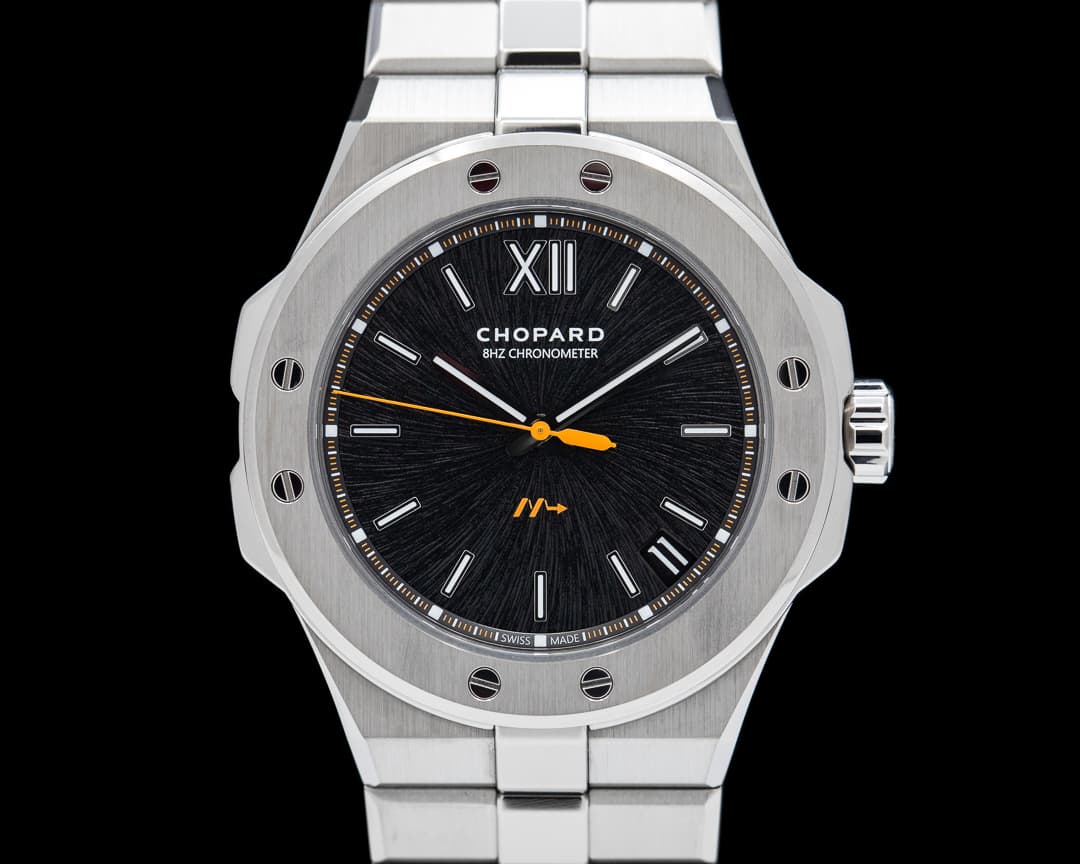 Chopard Alpine Eagle Cadence 8HF Black Dial 41mm SS
