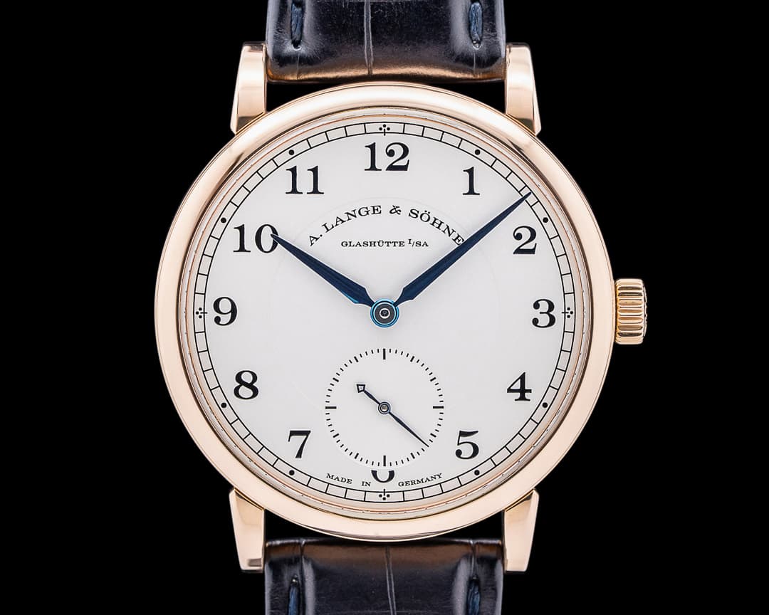 A. Lange and Sohne 1815 18K Rose Gold Silver Dial 38.5MM