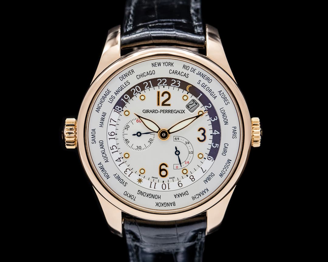 Girard Perregaux World Time 49851 WW.TC 18K Rose Gold