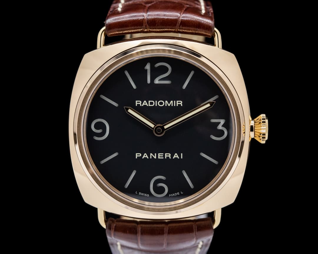 Panerai Radiomir Base 45MM Manual 18K Rose Gold