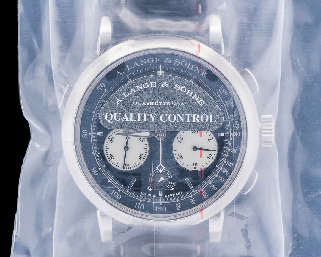 A. Lange and Sohne Datograph LUMEN Up / Down 435.034 Platinum RARE SEALED