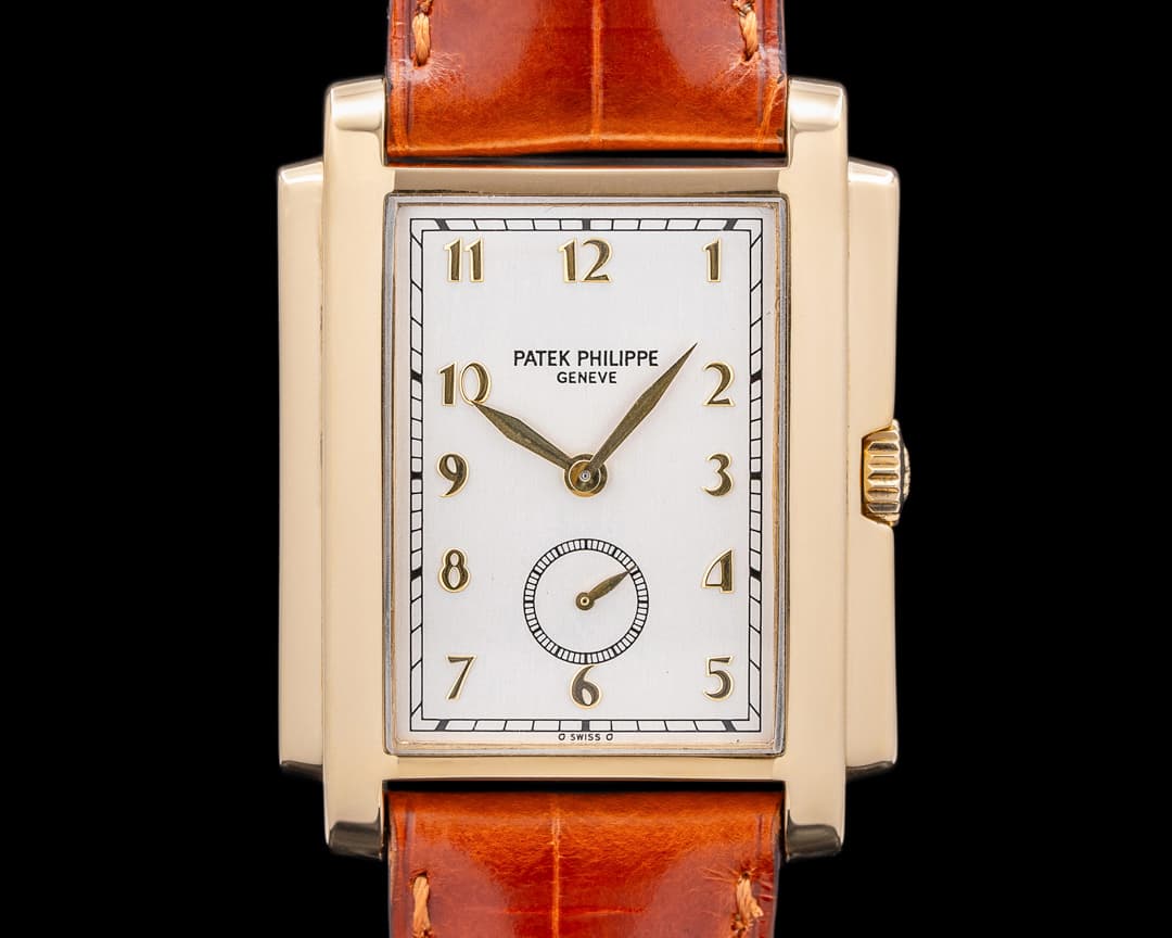 Patek Philippe Gondolo 5024J 18K Yellow Gold White Dial