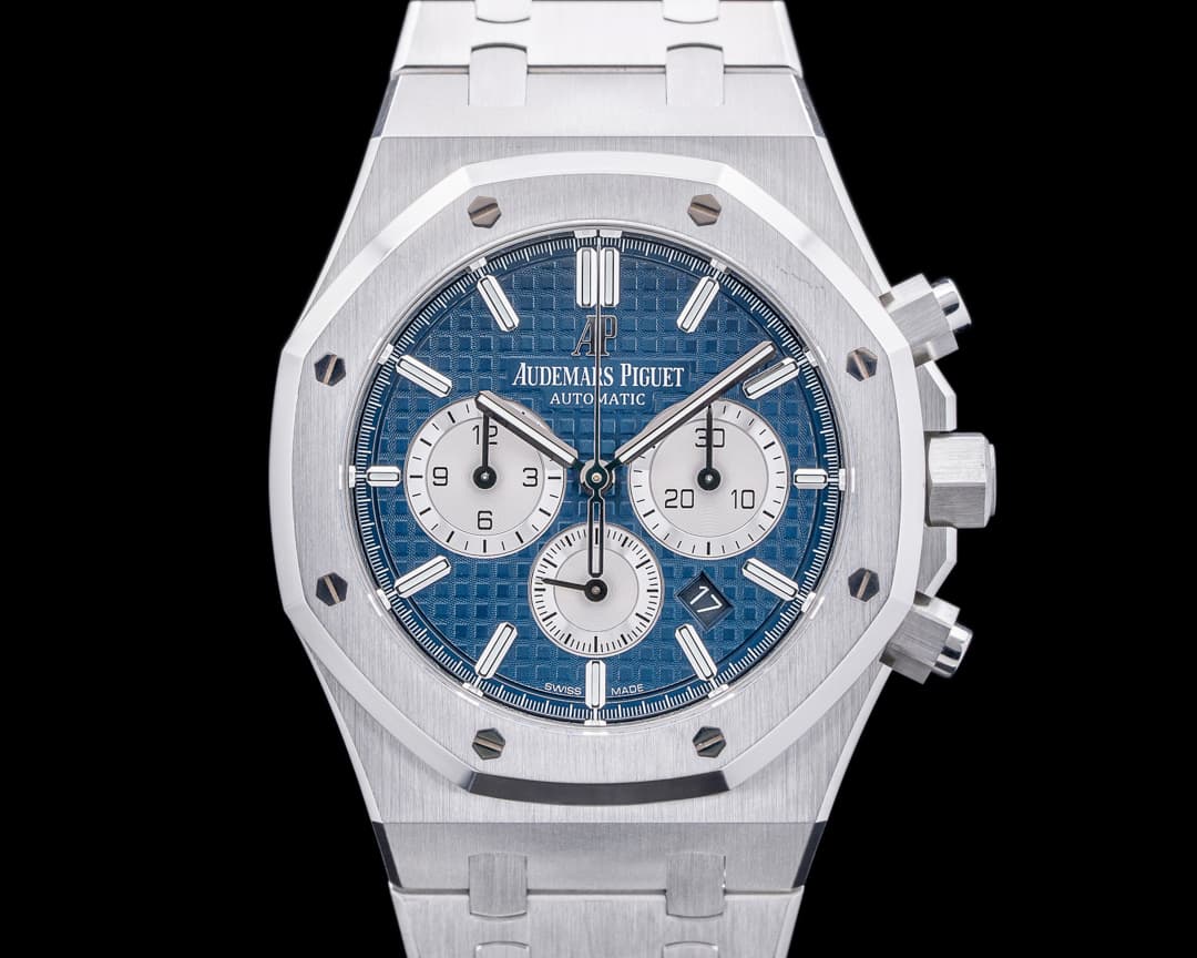 Audemars Piguet Royal Oak Chronograph Blue Dial SS 41MM