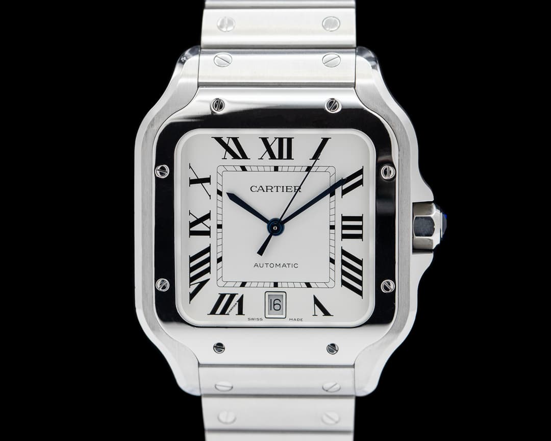 Cartier Santos Large Automatic SS / SS Bracelet
