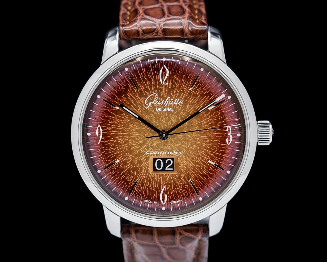 Glashütte Original Sixties Panorama Date SS "Fiery Orange"