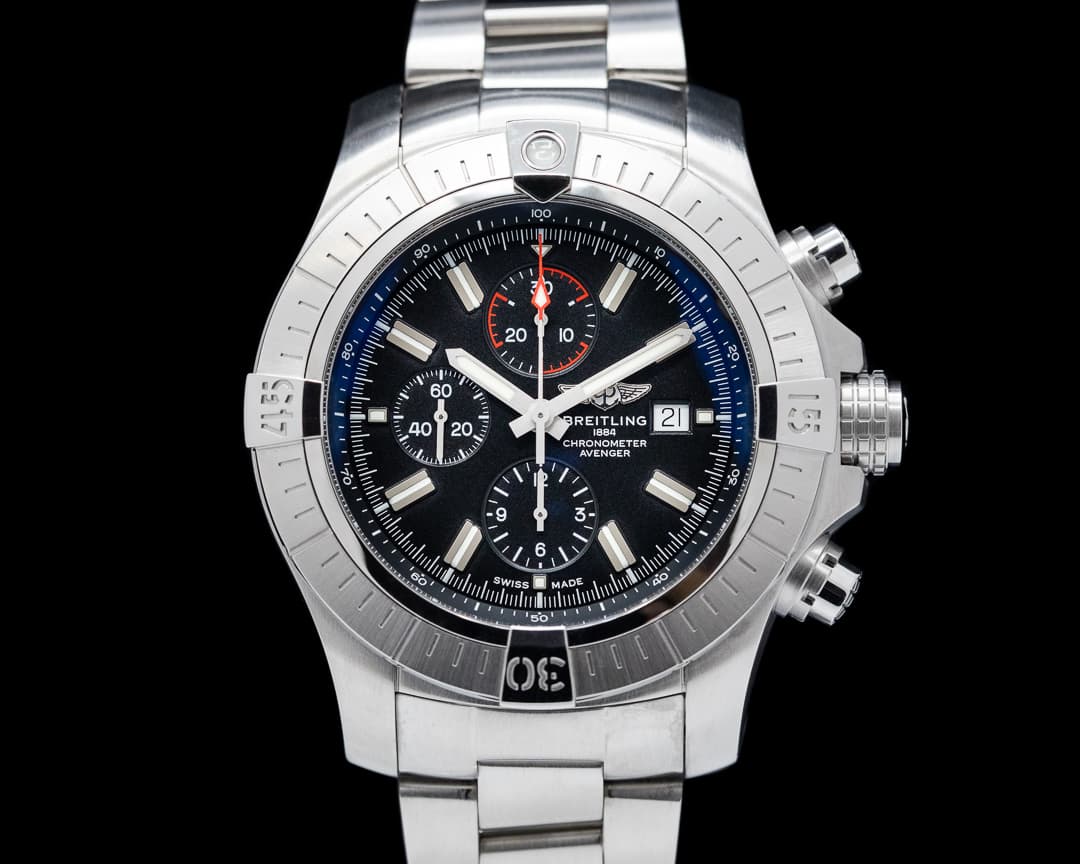Breitling Super Avenger Chronograph 48MM SS / Bracelet