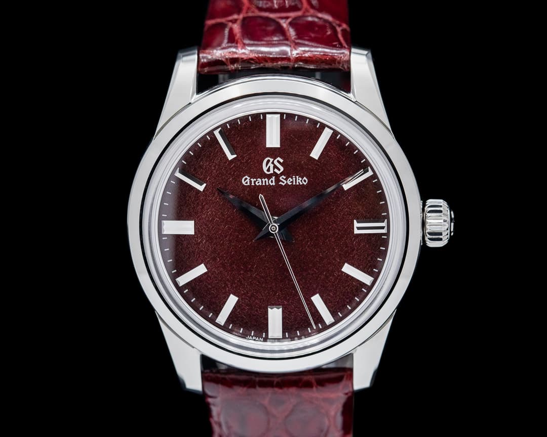 Grand Seiko Elegance Collection Bugundy SS