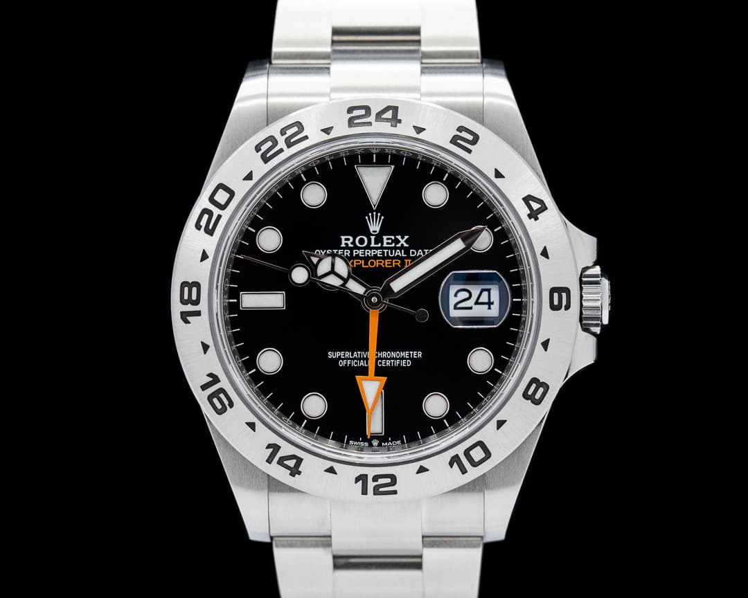 Rolex Explorer II 226570 Black Dial SS