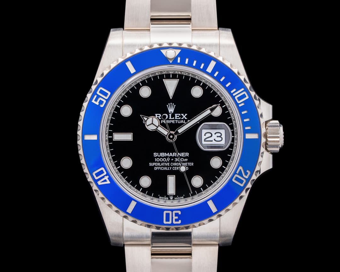 Rolex Submariner Date 126619 18K White Gold Blue Bezel