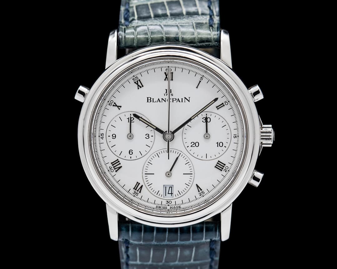 Blancpain Villeret Rattrapante Split Second Chronograph Platinum