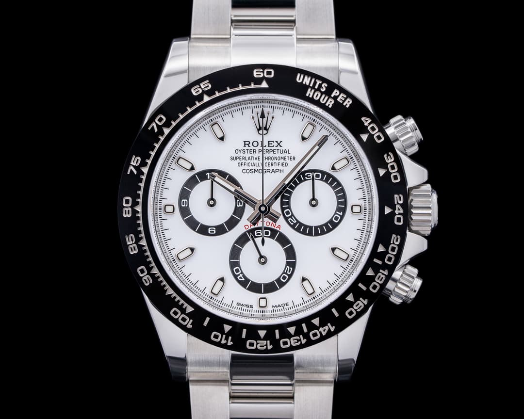 Rolex Daytona 116500 Ceramic Bezel SS / White Dial