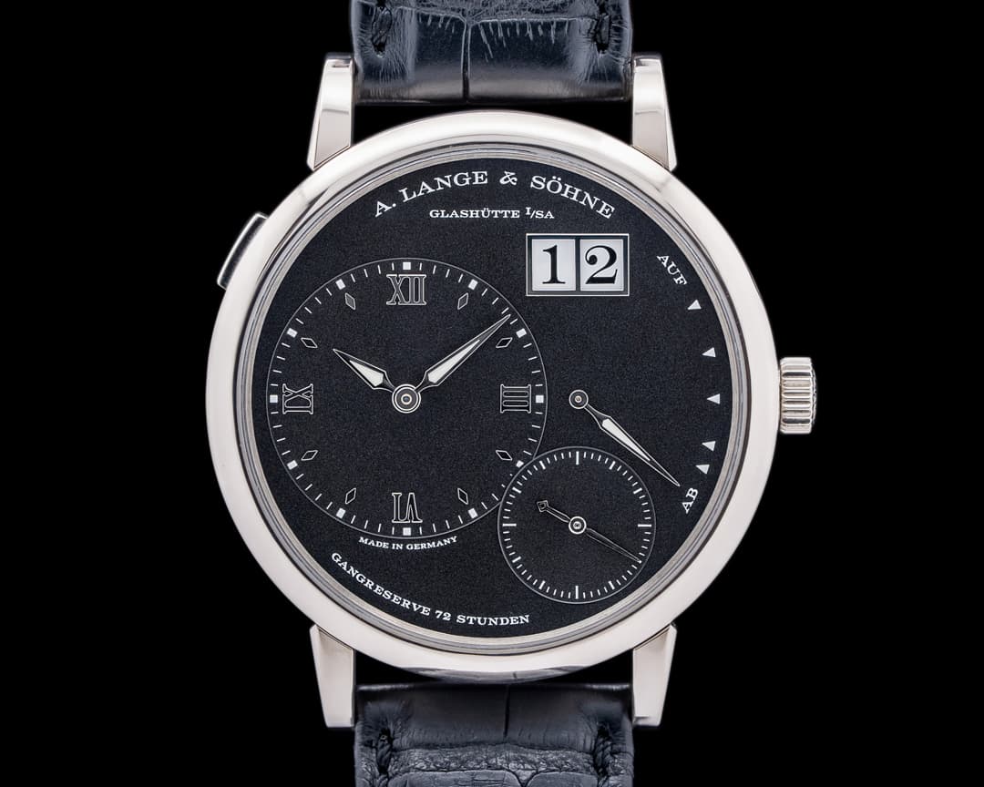 A. Lange and Sohne Grand Lange 1 117.028 Black Dial