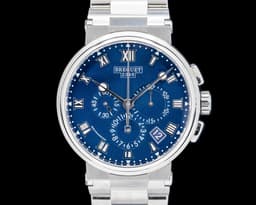 Marine Chronograph Titanium / Blue Dial 2023