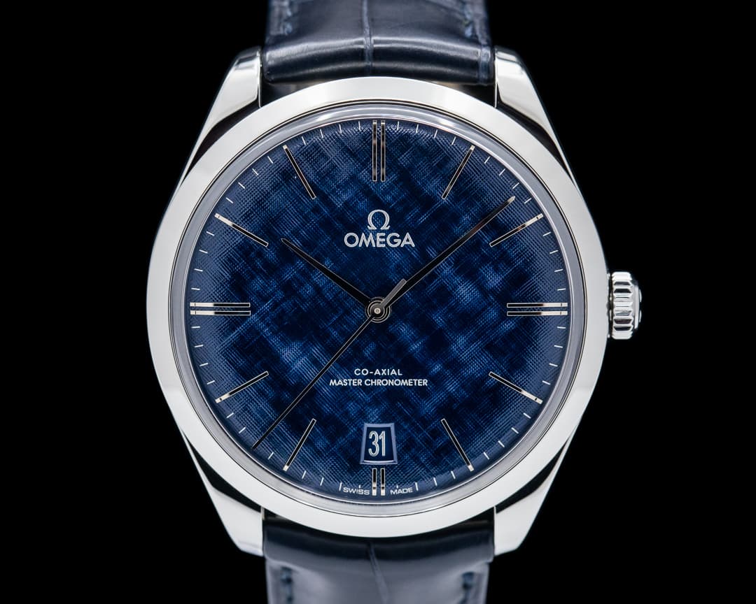 Omega DeVille Tresor Co-Axial Master Chronometer Blue Dial SS