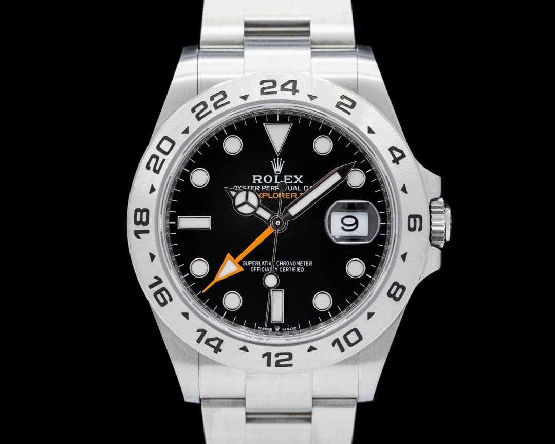 Rolex Explorer II 226570 Black Dial SS 2024