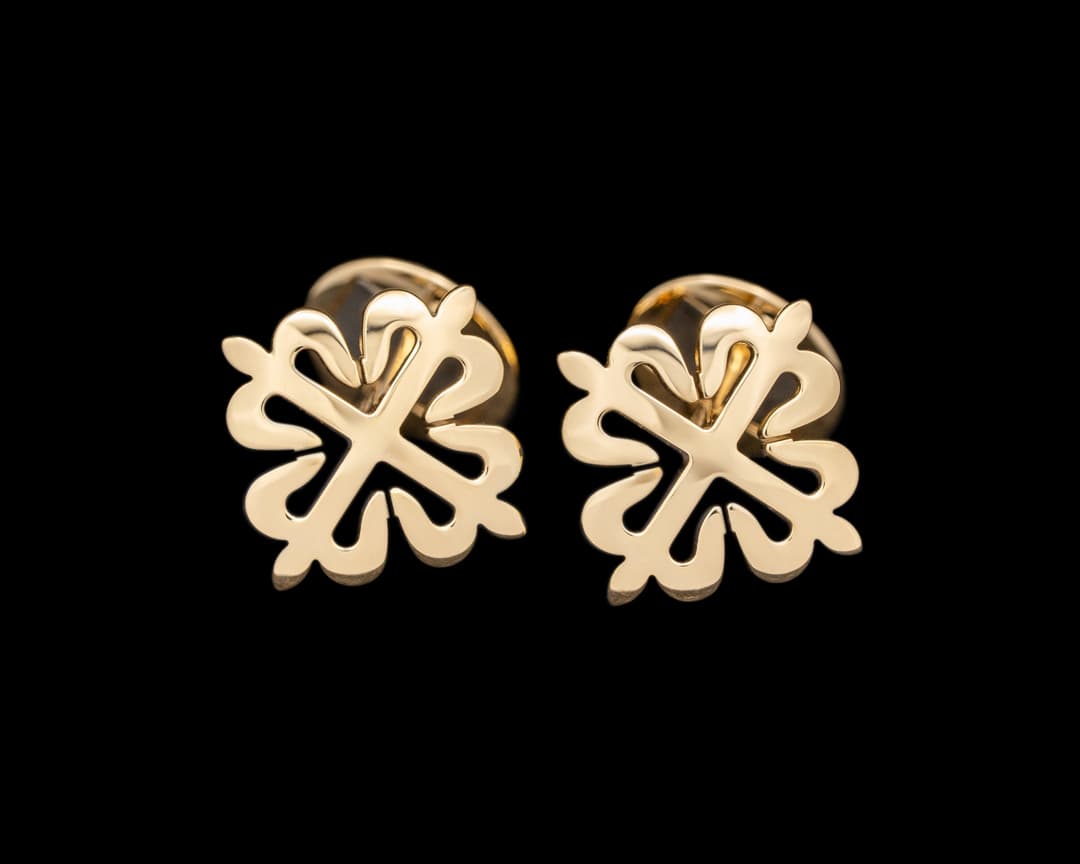 Patek Philippe Calatrava Cross Cufflinks 18K Yellow Gold